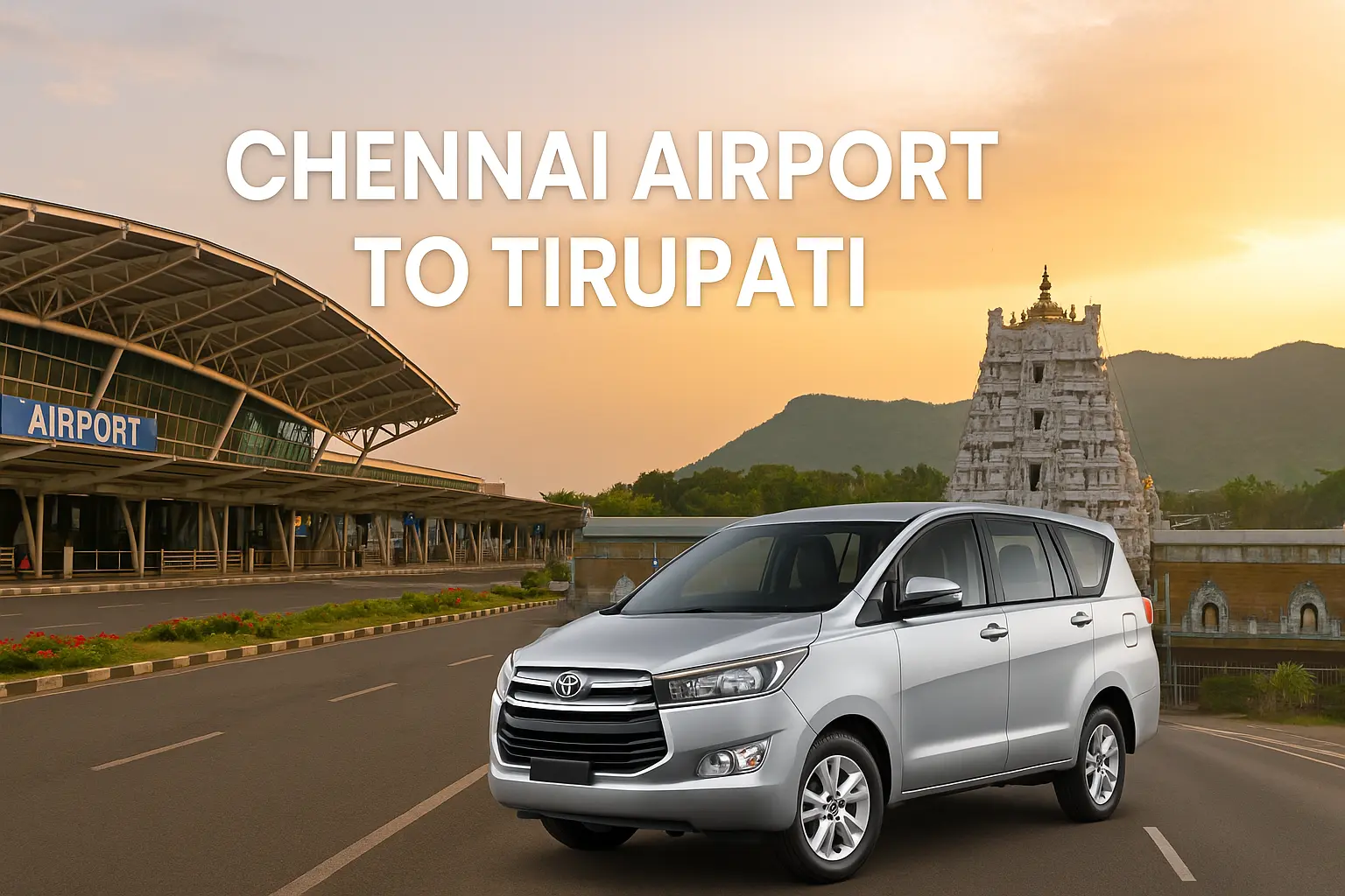 Chennai Airport to Tirupati Car Rental